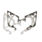 Vintage Rose Vine Ear Cuff Earrings - Alloy - alternate view 6