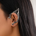 Vintage Rose Vine Ear Cuff Earrings - Alloy - alternate view 8