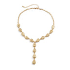 Irregular Pebble Y-Drop Necklace - 4 Styles